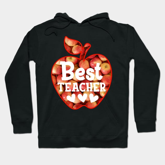 Best Teacher Hoodie by SpacemanTees